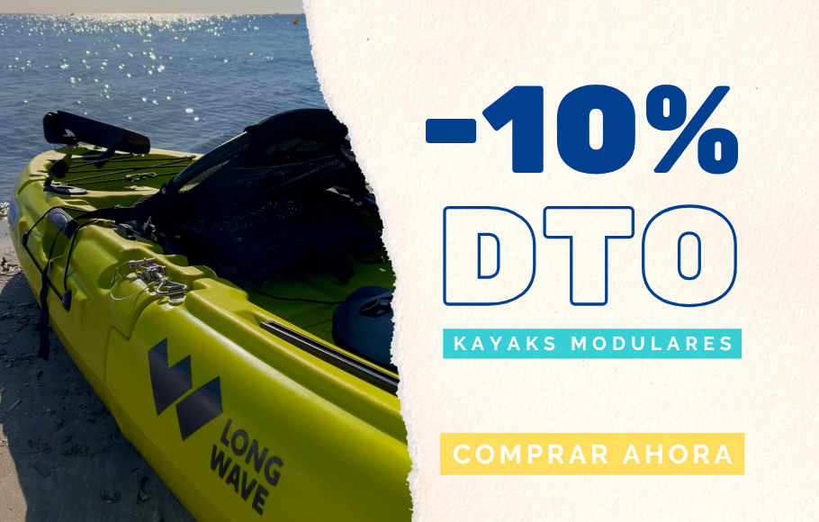 -10% Descuento en kayaks modulares